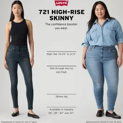 Levi's®  Womens 721™ High Rise Skinny Jeans