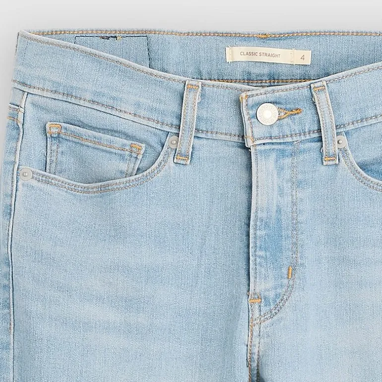 Levi's® Womens Mid Rise Classic Straight Jean