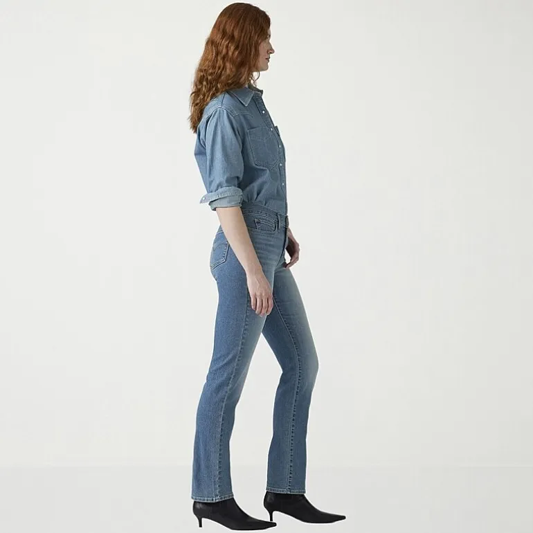 Levi's® Women’s Mid Rise 318 Shaping Wide Leg Jeans