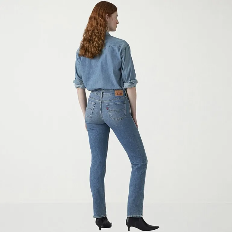 Levi's® Women’s Mid Rise 318 Shaping Wide Leg Jeans