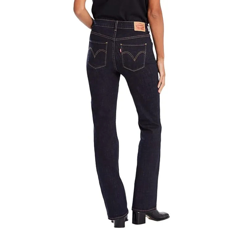 Levi's® Womens Mid Rise Stretch Fabric Relaxed Fit Bootcut Jean