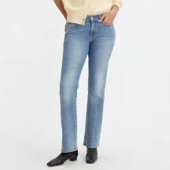 Levi's® Womens Mid Rise Stretch Fabric Relaxed Fit Bootcut Jean