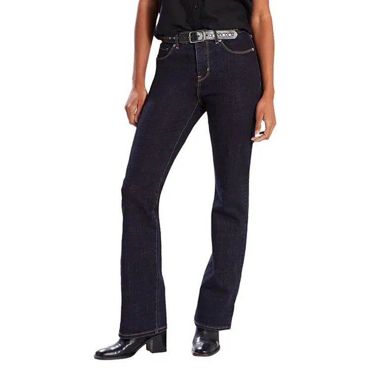 Levi's® Womens Mid Rise Stretch Fabric Relaxed Fit Bootcut Jean
