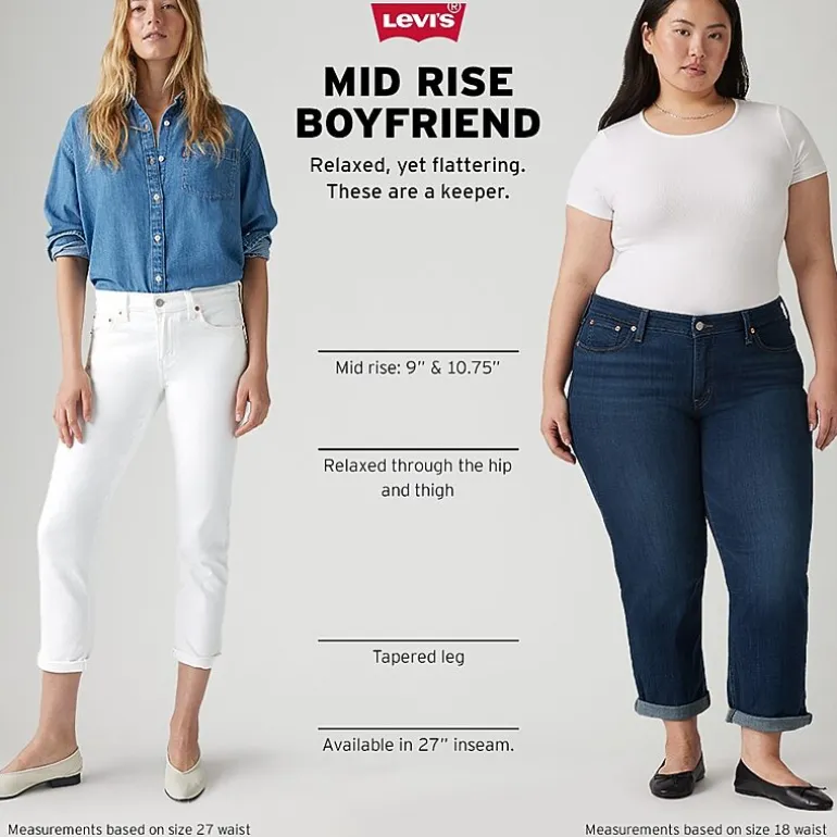 Levi's® Womens Plus Boyfriend Jean