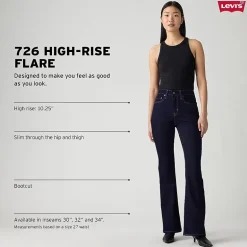 Levi's® Womens Plus 726 High Rise Flare Jean