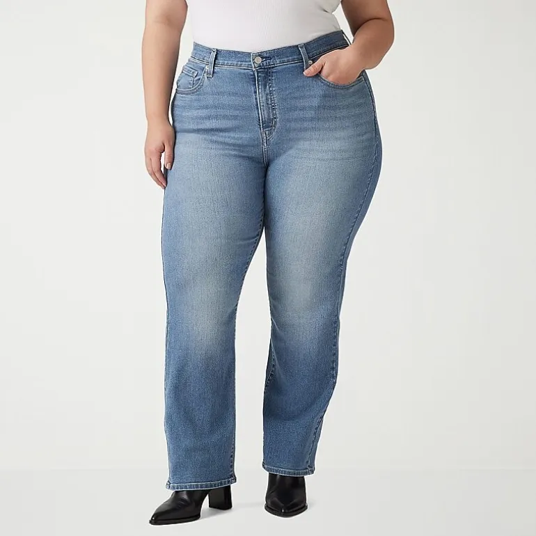 Levi's® Womens Plus 724™ High Rise Straight Jean