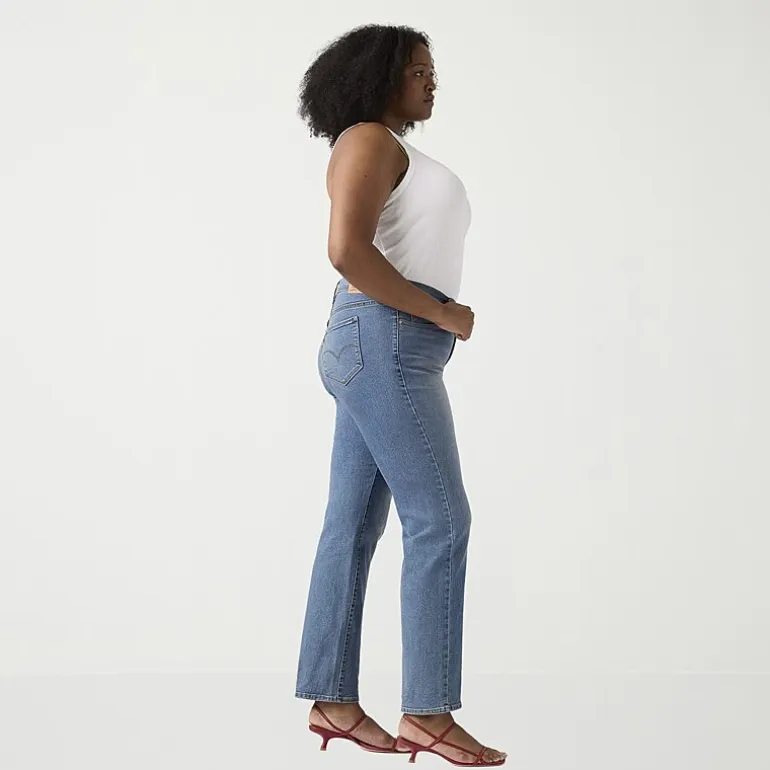 Levi's® Womens Plus Mid Rise 314™ Straight Leg Jean