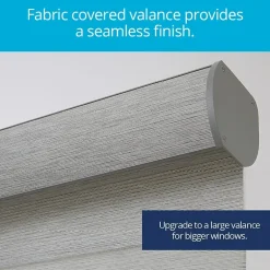 LEVOLOR Arianna Banded Custom Light-Filtering Cordless Sheer Shade
