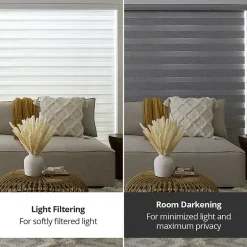LEVOLOR Arianna Banded Custom Light-Filtering Cordless Sheer Shade