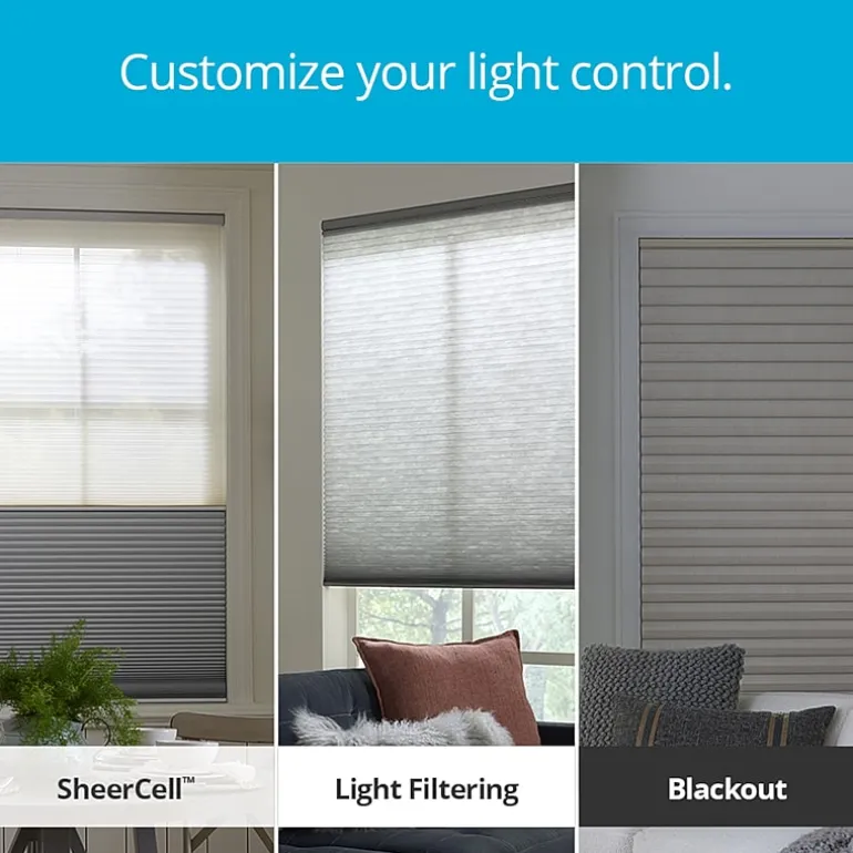 LEVOLOR Cambrica Custom Cordless Blackout Cellular Shade