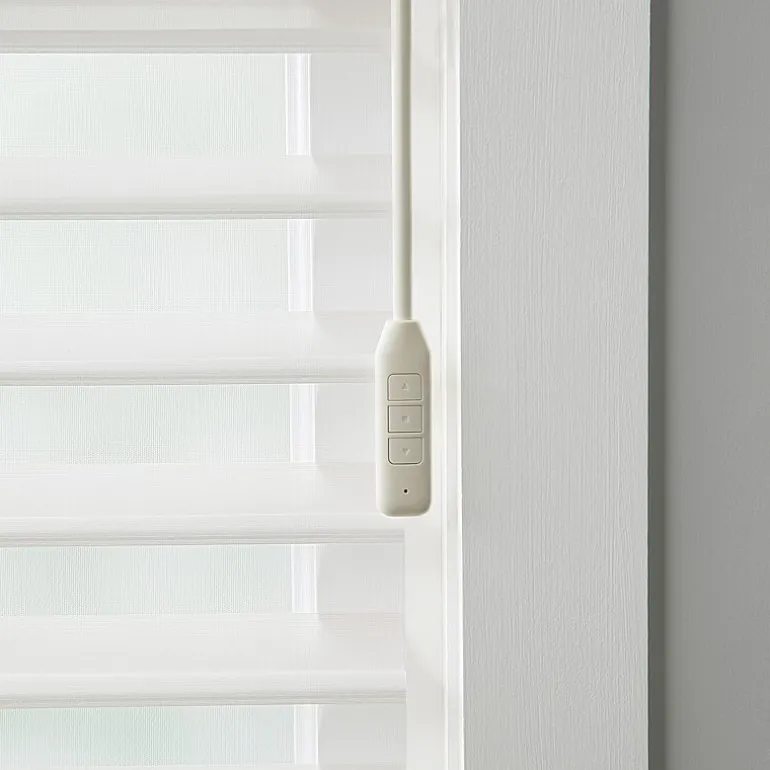 LEVOLOR Camden Motorized Wand 3" Custom Room Darkening Cordless Sheer Shade
