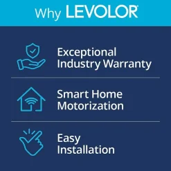 LEVOLOR Designer Colors Double Cell Custom Cordless Light-Filtering Cellular Shade