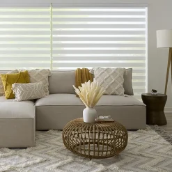 LEVOLOR Emberlyn Banded Custom Light-Filtering Cordless Sheer Shade