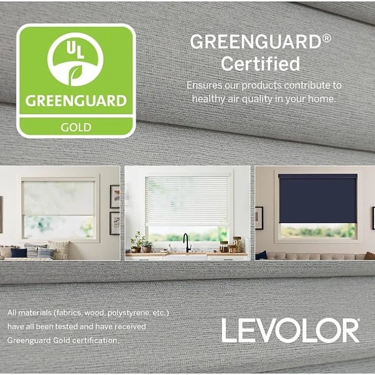 LEVOLOR Finnley Custom Cordless Blackout Roller Shade