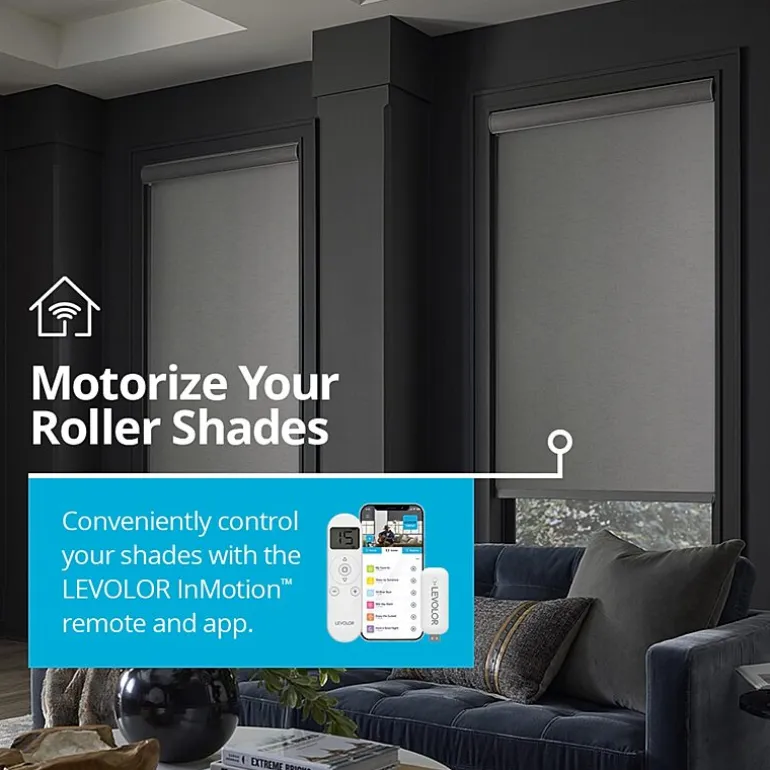 LEVOLOR Finnley Custom Cordless Blackout Roller Shade