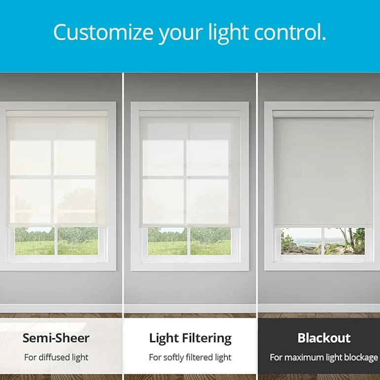 LEVOLOR Finnley Custom Light-Filtering Roller Shade