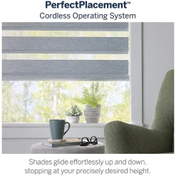LEVOLOR Valhalla Banded Custom Light-Filtering Cordless Sheer Shade