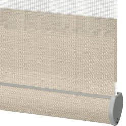 LEVOLOR Woodward Banded Custom Light-Filtering Cordless Sheer Shade