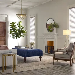 LEVOLOR Woodward Banded Custom Light-Filtering Cordless Sheer Shade