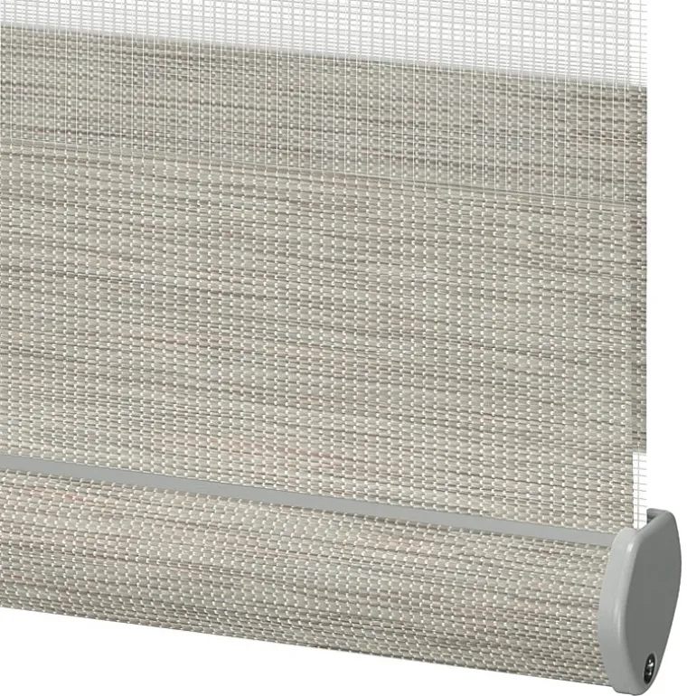 LEVOLOR Woodward Banded Custom Light-Filtering Cordless Sheer Shade