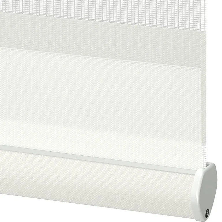 LEVOLOR Woodward Banded Custom Light-Filtering Cordless Sheer Shade