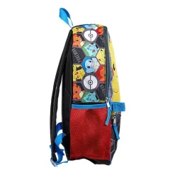 Licensed Pokemon 5-Piece Backpack Set