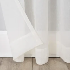 Lichtenberg Lola Rod Pocket Sheer Single Curtain Panel