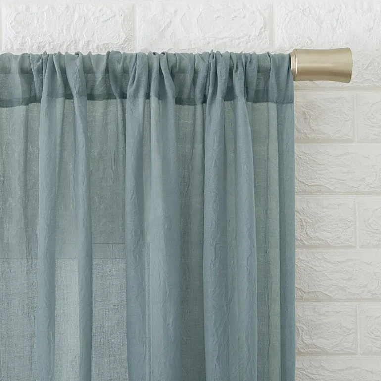 Lichtenberg Lola Rod Pocket Sheer Single Curtain Panel