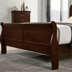 Lihte 5 Piece Wooden Bedroom Set