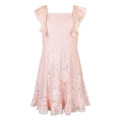 Lilt Big Kid Girls Short Sleeve A-Line Dress