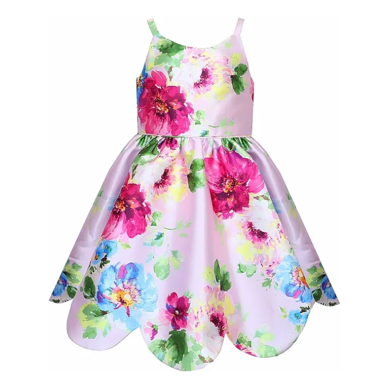Lilt Little Girls Sleeveless A-Line Dress