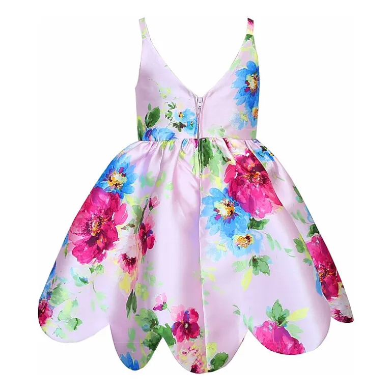 Lilt Little Girls Sleeveless A-Line Dress