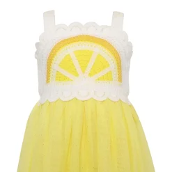 Lilt Toddler Girls Lemon Sleeveless A-Line Dress