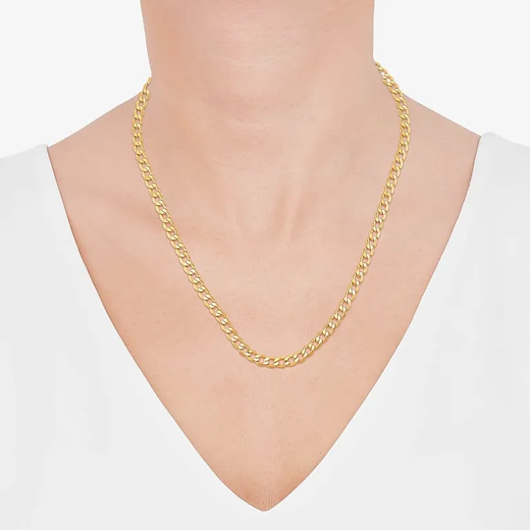Limited Quantities! Mens 14K Gold 20 Inch Curb Chain Necklace
