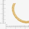 Limited Quantities! Womens 14K Gold 7.5 Inch Hollow Popcorn Chain Bracelet