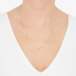 Limited Quantities! Womens 14K Gold 20 Inch Box Chain Necklace