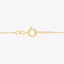 Limited Quantities! Womens 10K Gold 18 Inch Box Chain Necklace