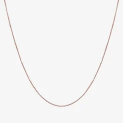 Limited Quantities! Womens 14K Gold 18 Inch Box Chain Necklace
