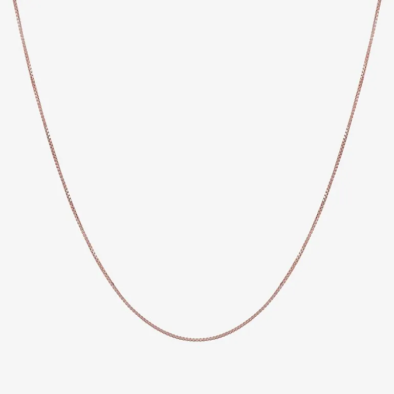 Limited Quantities! Womens 14K Gold 18 Inch Box Chain Necklace