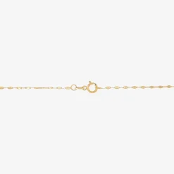 Limited Quantities! Womens 10K Gold 18 Inch Fashion Chain Necklace