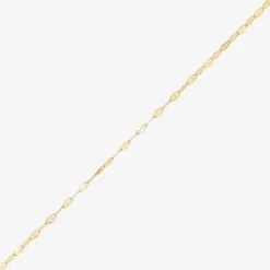 Limited Quantities! Womens 10K Gold 18 Inch Fashion Chain Necklace