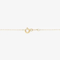Limited Quantities! Womens 10K Gold Evil Eye 18 Inch Pendant Necklace