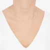 Limited Quantities! Womens 14K Gold 16 Inch Singapore Chain Necklace