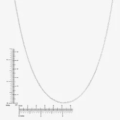 Limited Quantities! Womens 10K Gold 18 Inch Cable Chain Necklace