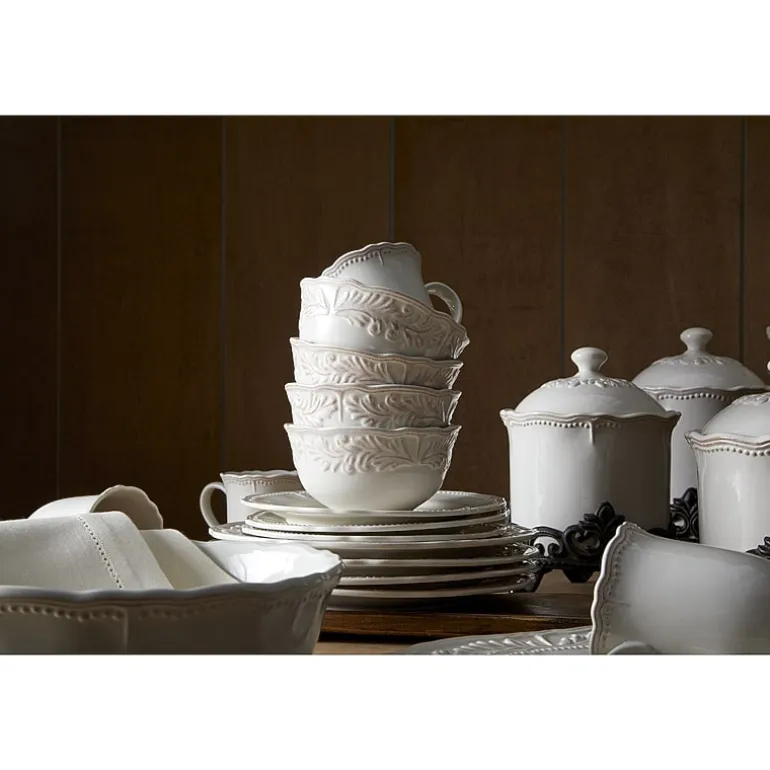 Linden Street Amberly 16-pc. Stoneware Dinnerware Set