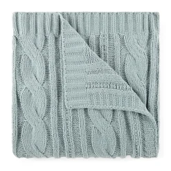 Linden Street Cable Knit Chenille Throw