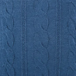 Linden Street Cable Knit Chenille 22x22 Square Pillow