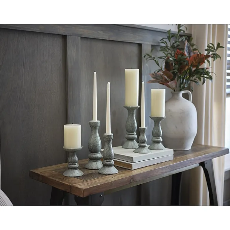 Linden Street Ceramic Taper Candle Holder Collection