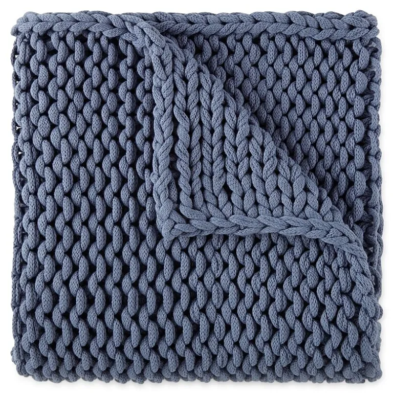 Linden Street Chunky Knit Throw