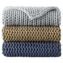 Linden Street Chunky Knit Throw